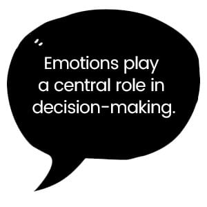 Emotions in decision making