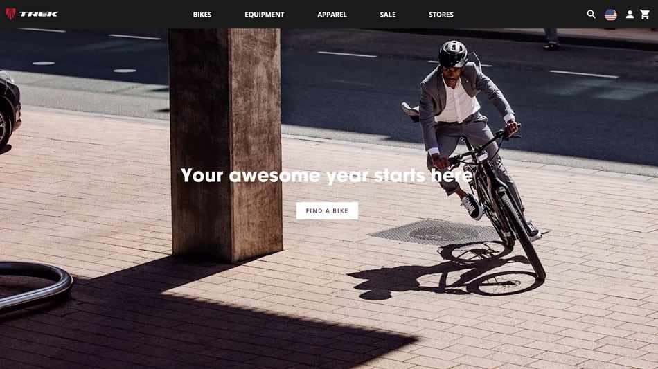 trek bicycle homepage