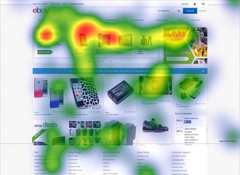 Ebay heatmap