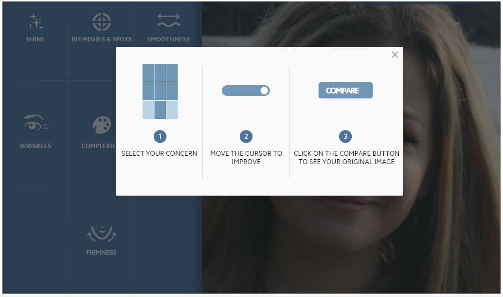 Vichy skin diagnosis advisor filters