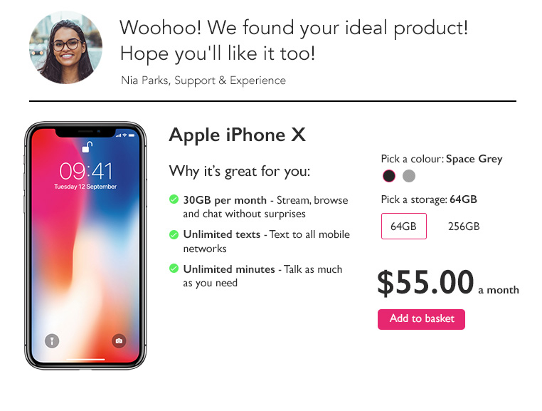 digital sales assistant likability pitch