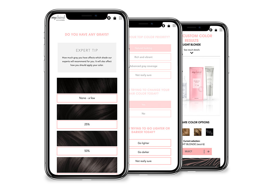 clairol digital sales assistant
