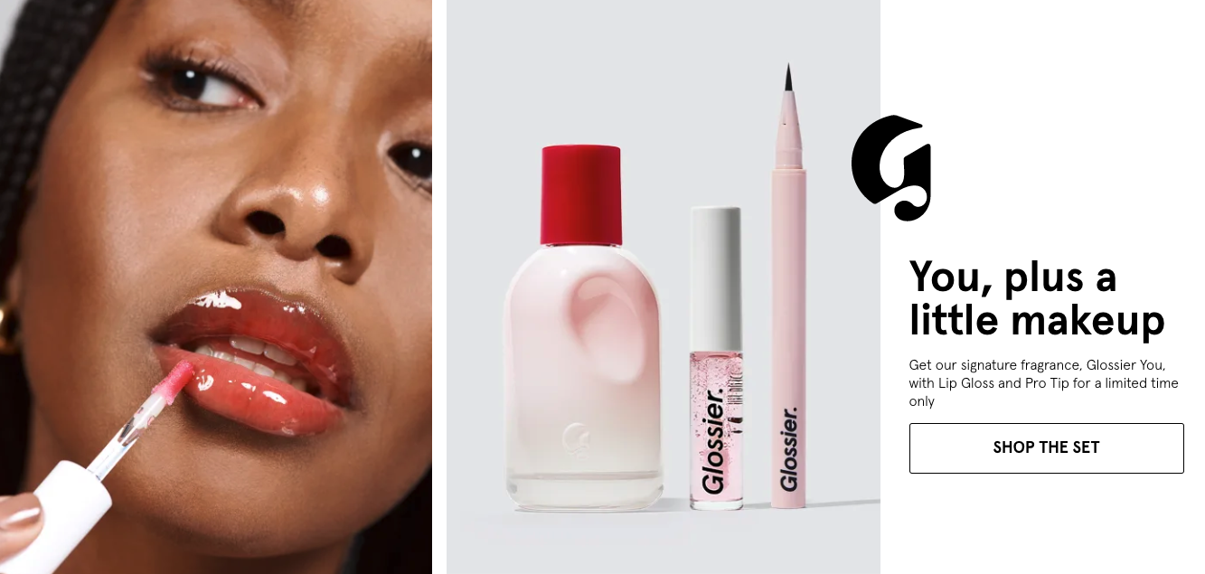 glossier website