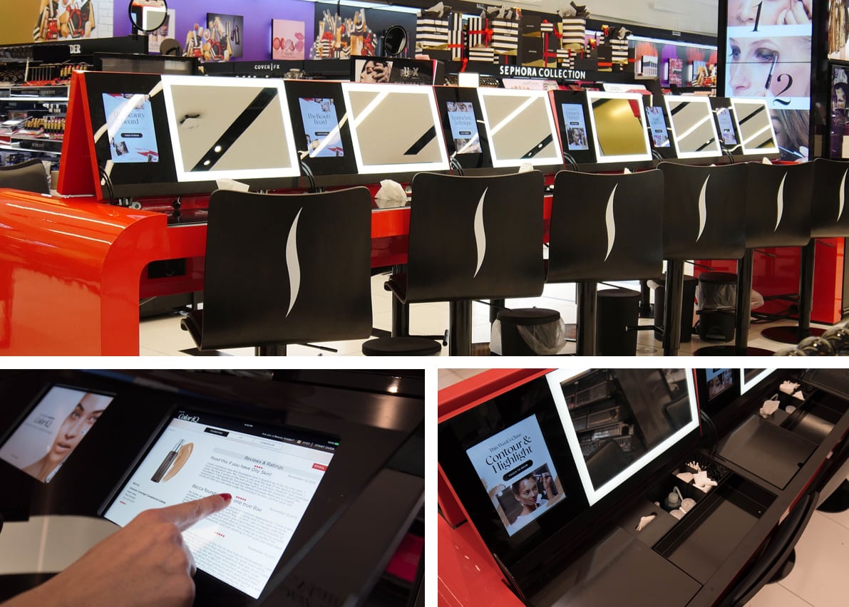 Sephora in-store digital advisor