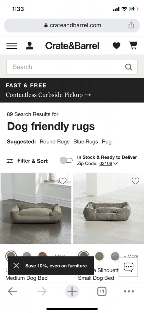 How to improve on-site search with semantic data for better mobile commerce experiences