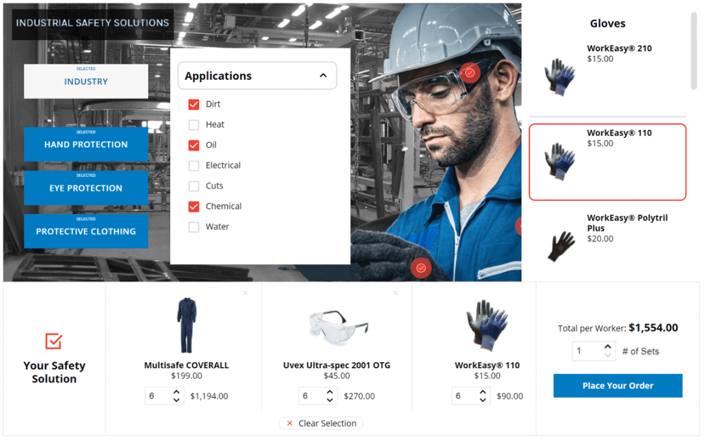 product search and discovery examples b2b