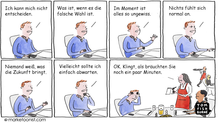 Fehlende Entscheidungsfreude