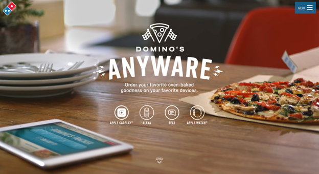 Domino's Anyware screenshot