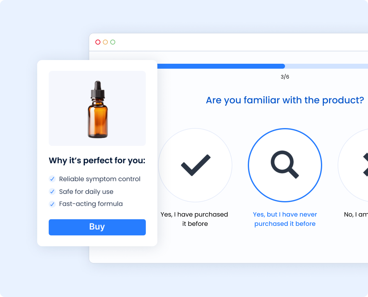 product recommendation healthcare