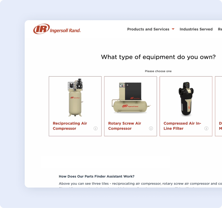 Ingersoll tools and equipment