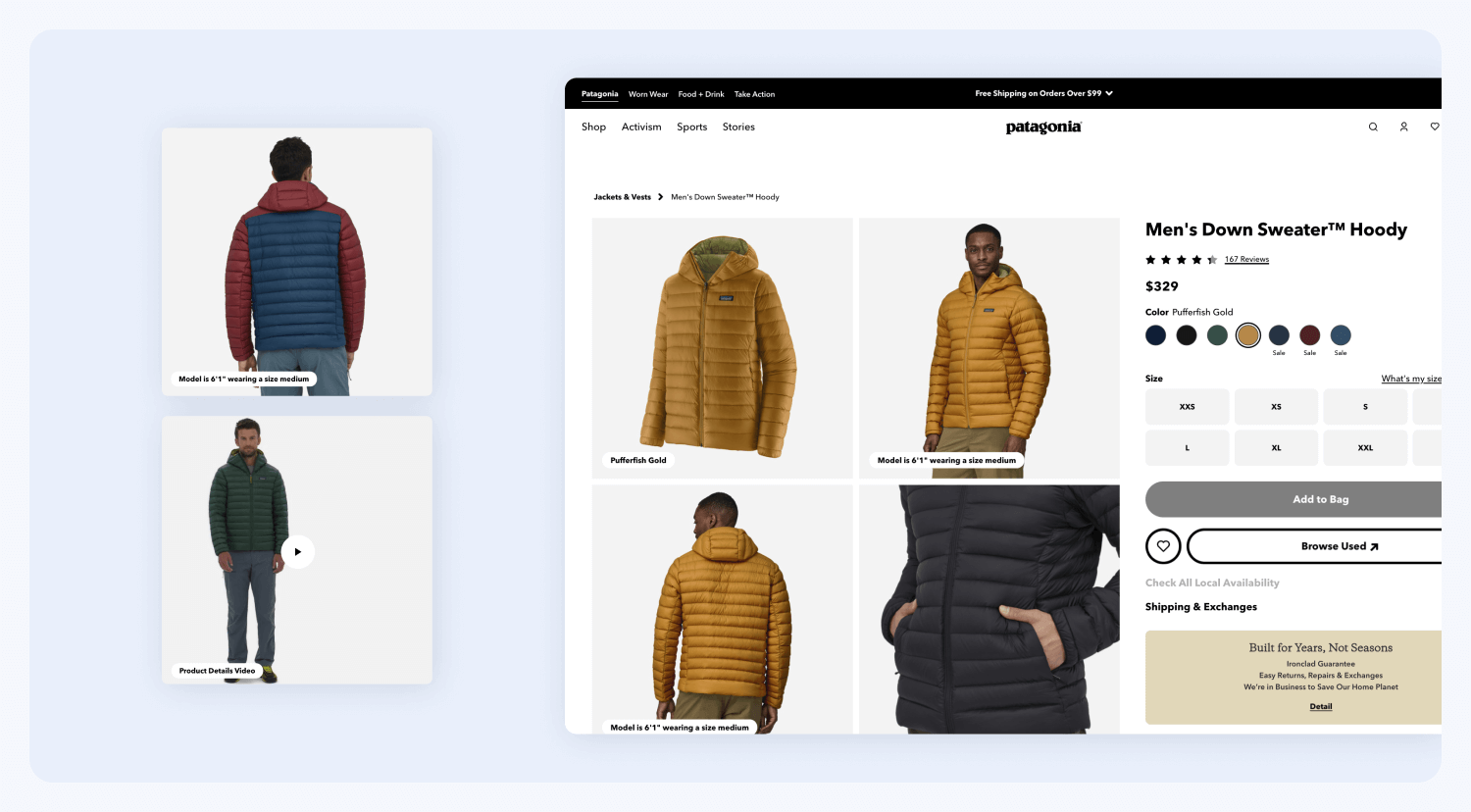 Patagonia advertising