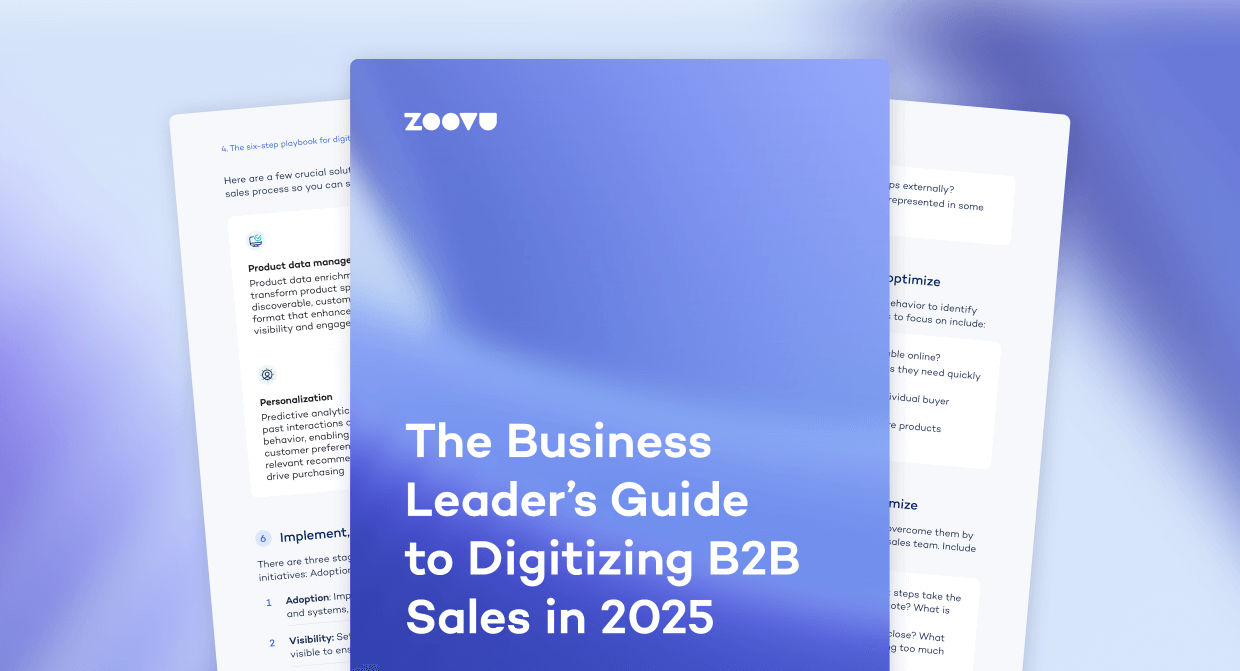 Digitalizing B2B Sales