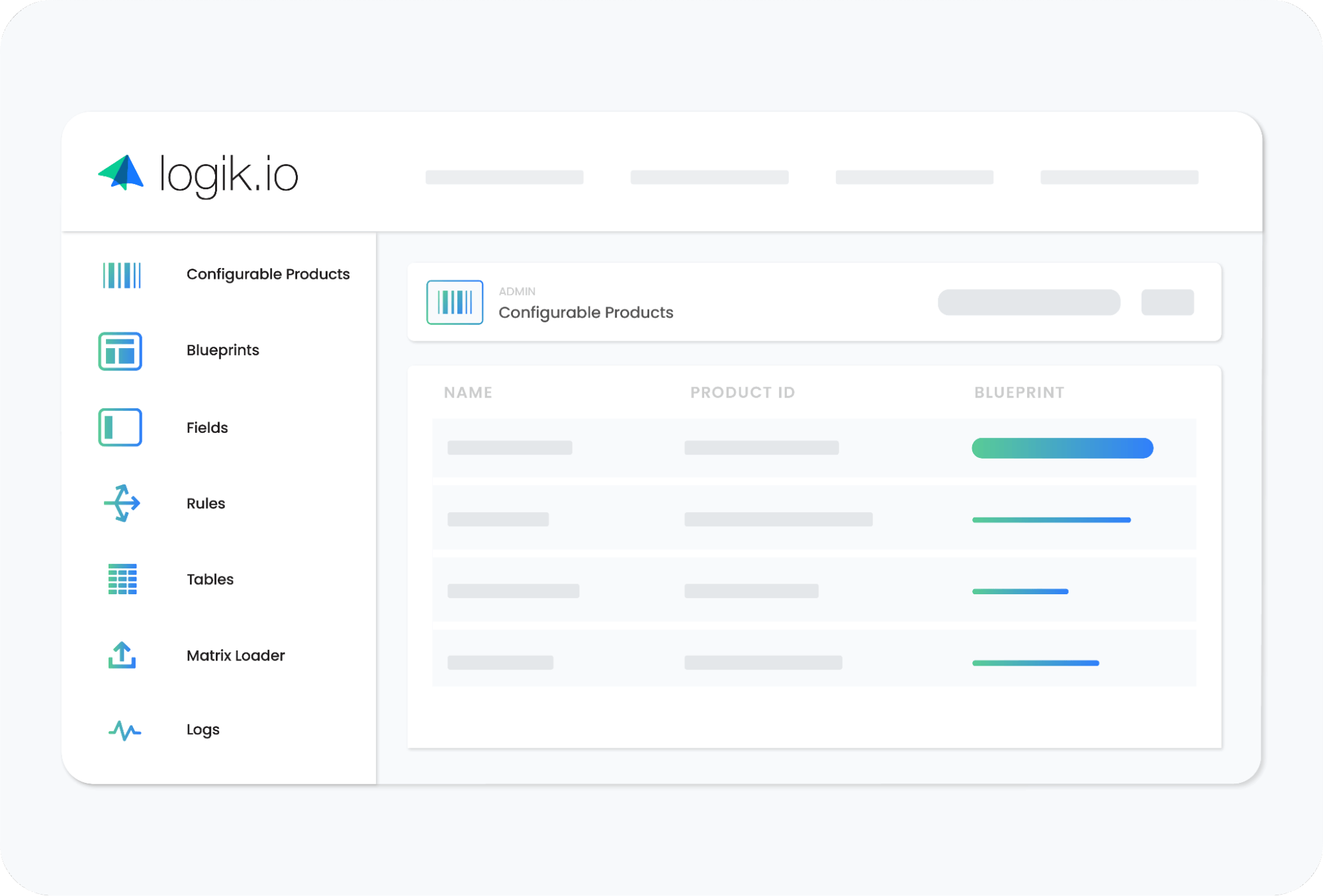 logik.io configurable products example