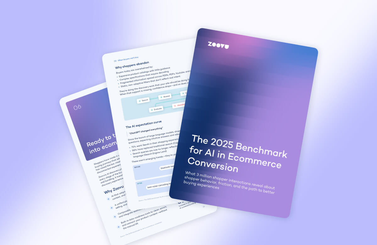 The 2025 benchmark for AI in ecommerce conversion