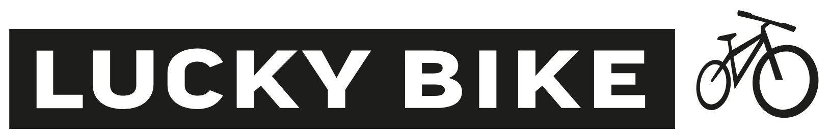 Lucky Bike Logo White