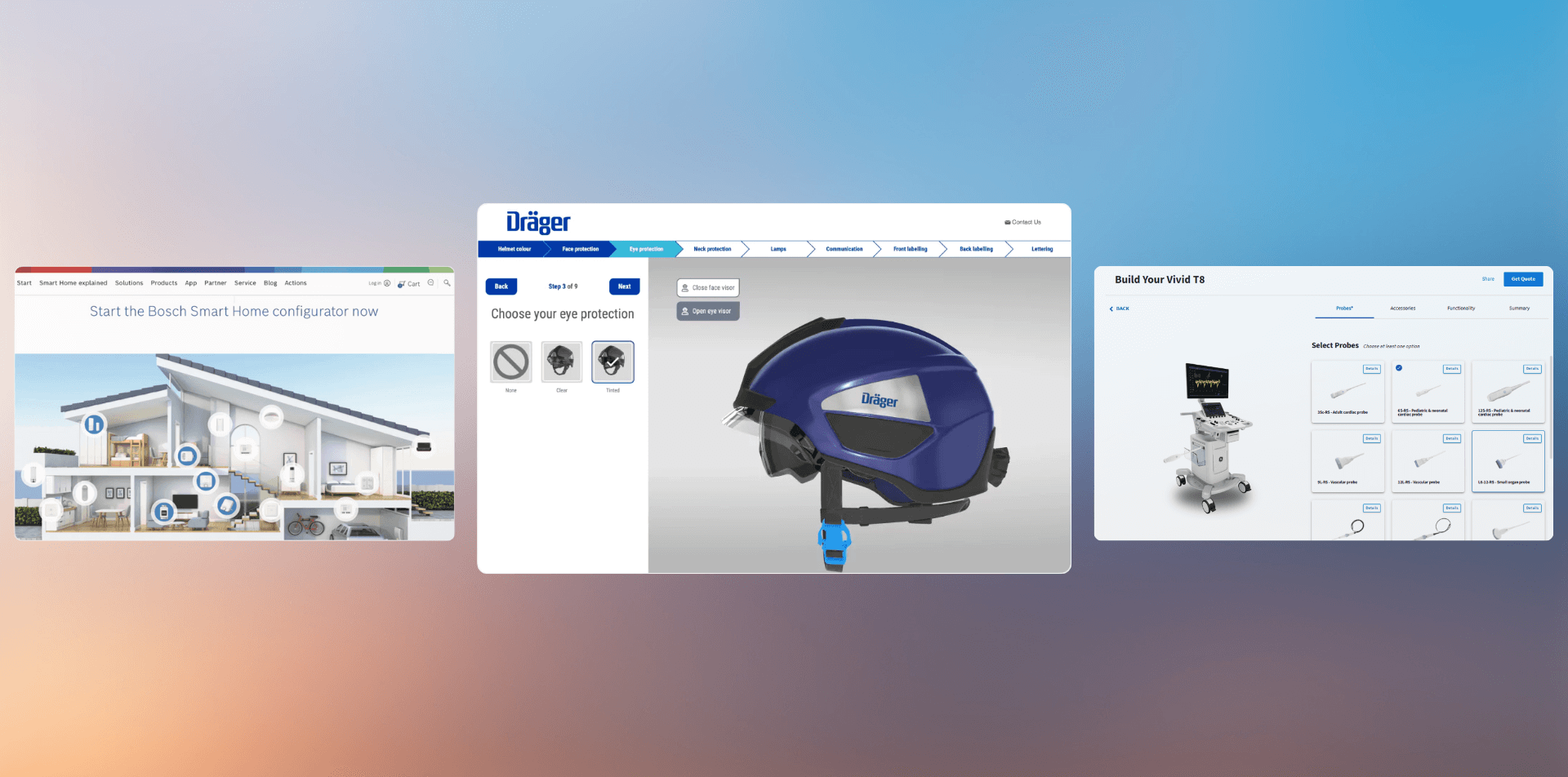 Visuelle Produktkonfiguratoren