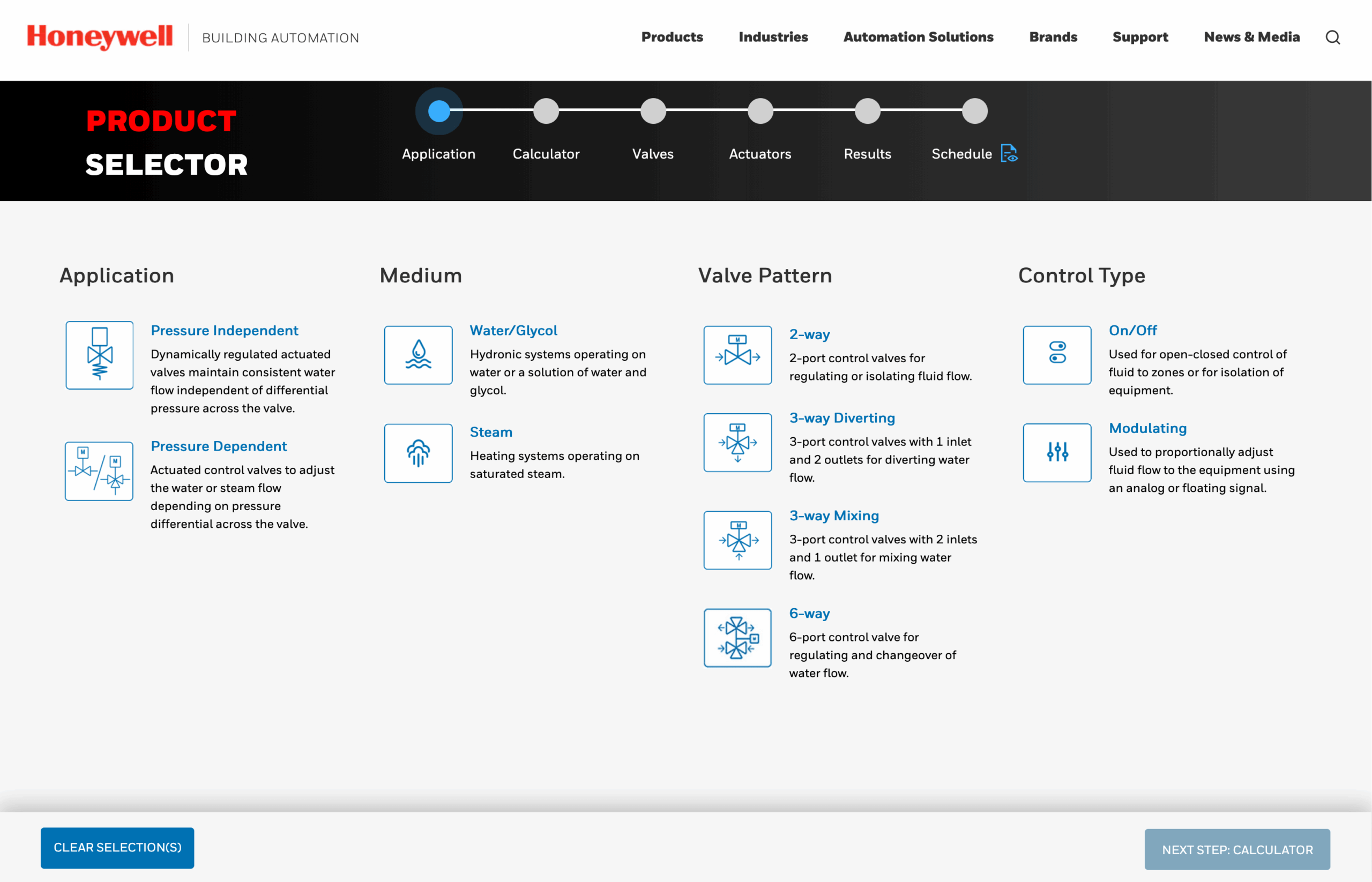Honeywell product selector scaled