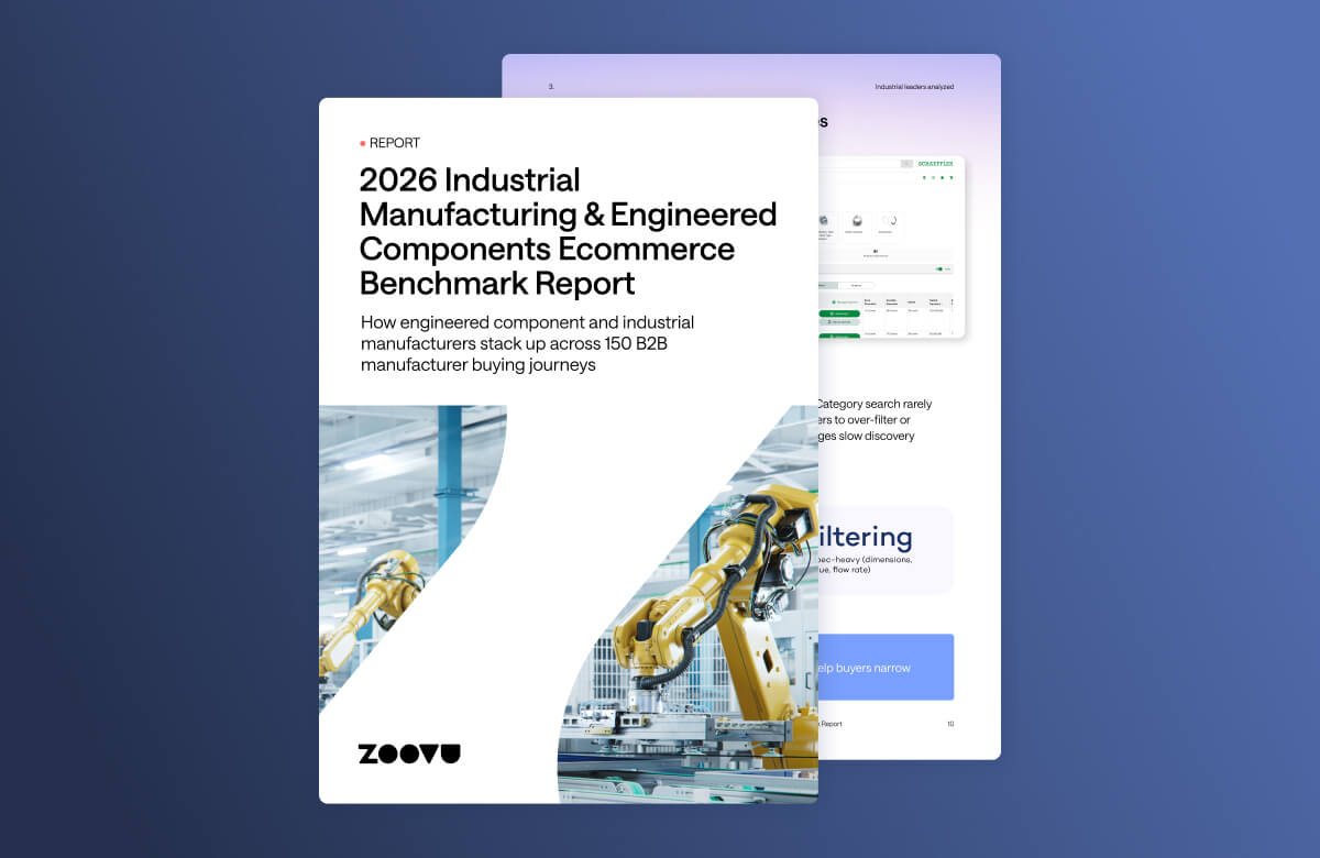 2026 Industrial Manufacturing & Engineered Components Ecommerce Benchmark Report